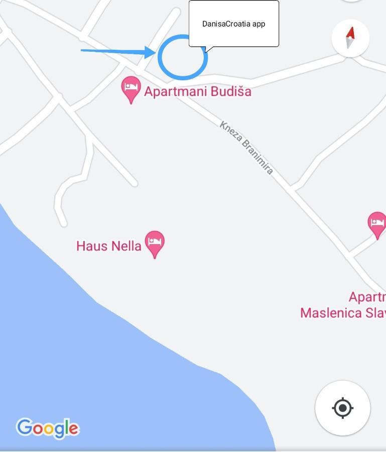 Danisacroatia Apartman Maslenica Kültér fotó