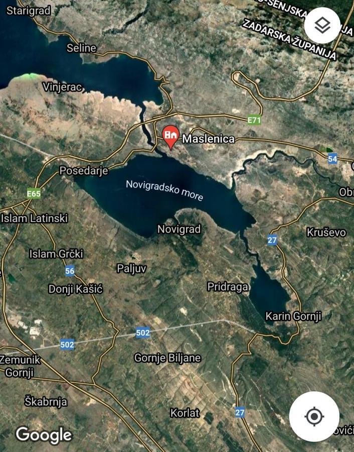 Danisacroatia Apartman Maslenica Kültér fotó